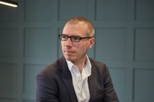 Thomas Birch staff photo sitting in office