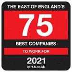 Listed in Best Companies 2021