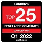 Listed in Best Companies 2022 – Top 25 Best Companies 2022