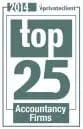 ‘Top 25 Accountancy Firms 2014′ by the influential ePrivate Client website and news service for private client practitioners – for the fourth year running!