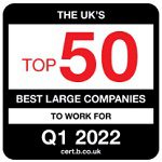 UK top 50 to work for 2022