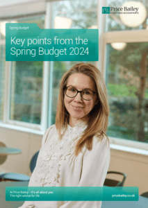 Spring Budget 2024 summary cover image.
