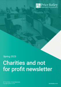 Charities and not for profit newsletter 2023 spring