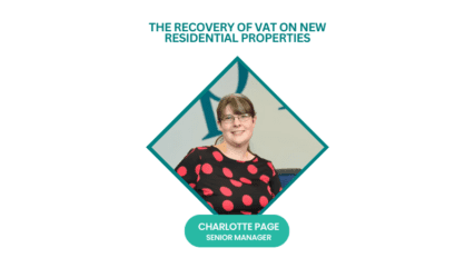 the recovery of VAT on new residential properties