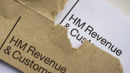 HMRC tax letter explaining processing delays