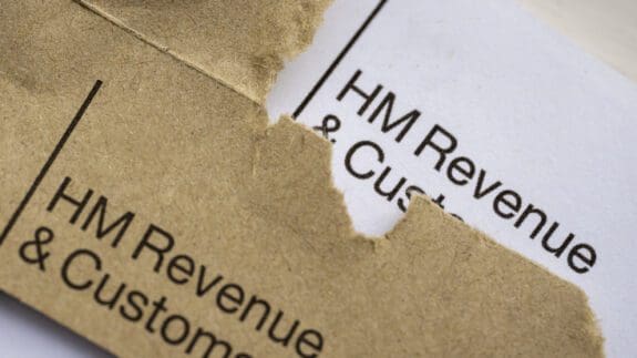 HMRC tax letter explaining processing delays