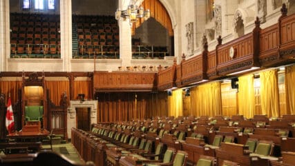 Interior of House of Commons