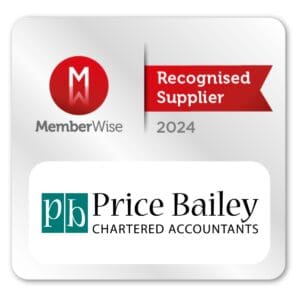 Price Bailey Memberwise recognised supplier 2024 badge