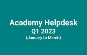 Academy helpdesk Q1 image
