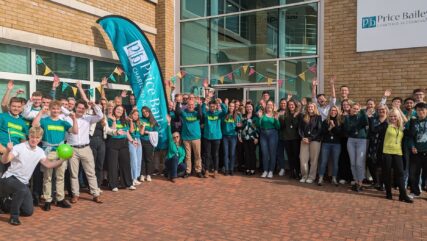 Cambridge office charity day