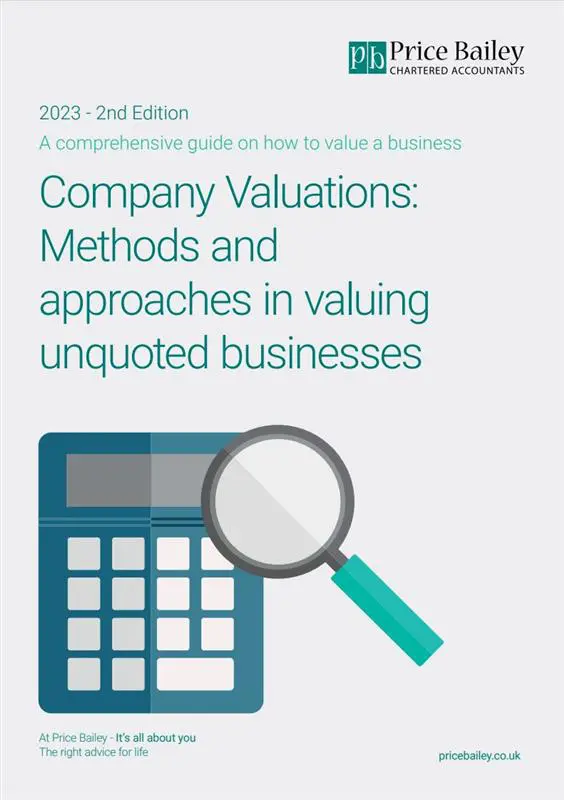Company Valuations ebook front cover