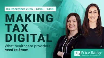 Making Tax Digital Healthcare - what healthcare providers need to know. Image thumbnail.