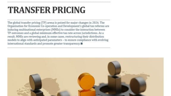 Front cover of the 2026 Transfer Pricing report