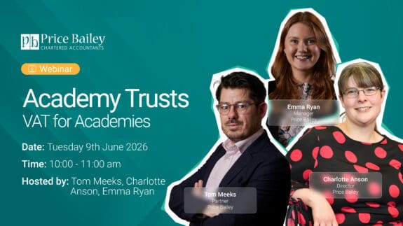 Academy Trusts – VAT for Academies header image