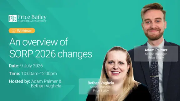 An overview of SORP 2026 changes - Header image