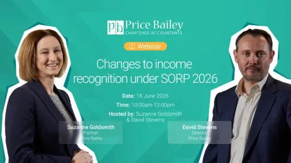 Changes to income recognition under SORP 2026 - Header image